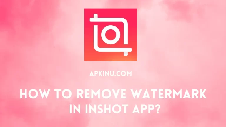 Removing watermark from inshot