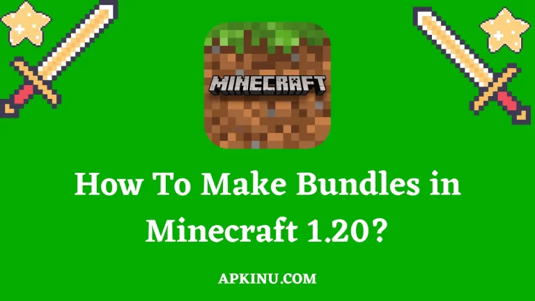 How To Make Bundles in Minecraft 1.20?