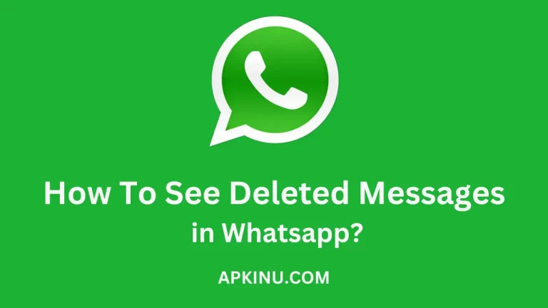 How To See Deleted Messages in Whatsapp?