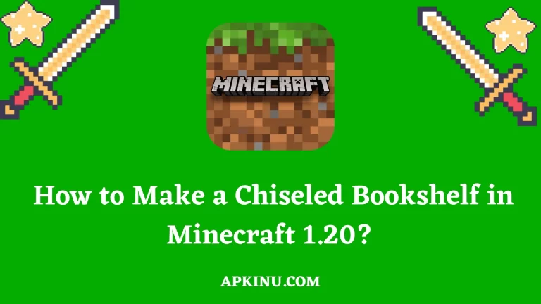 How to Make a Chiseled Bookshelf in Minecraft 1.20?