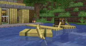 How to Make a Bamboo Raft in Minecraft 1.20?