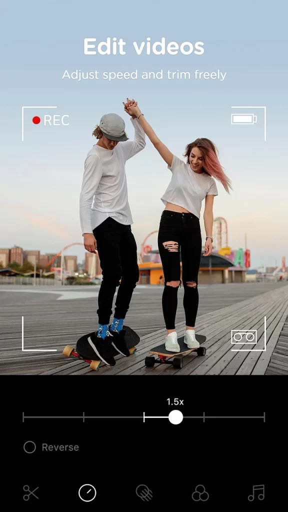 Edit Your Videos By B612 