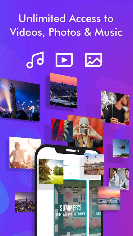 Unlimited Acces to Videos Photos & Music 