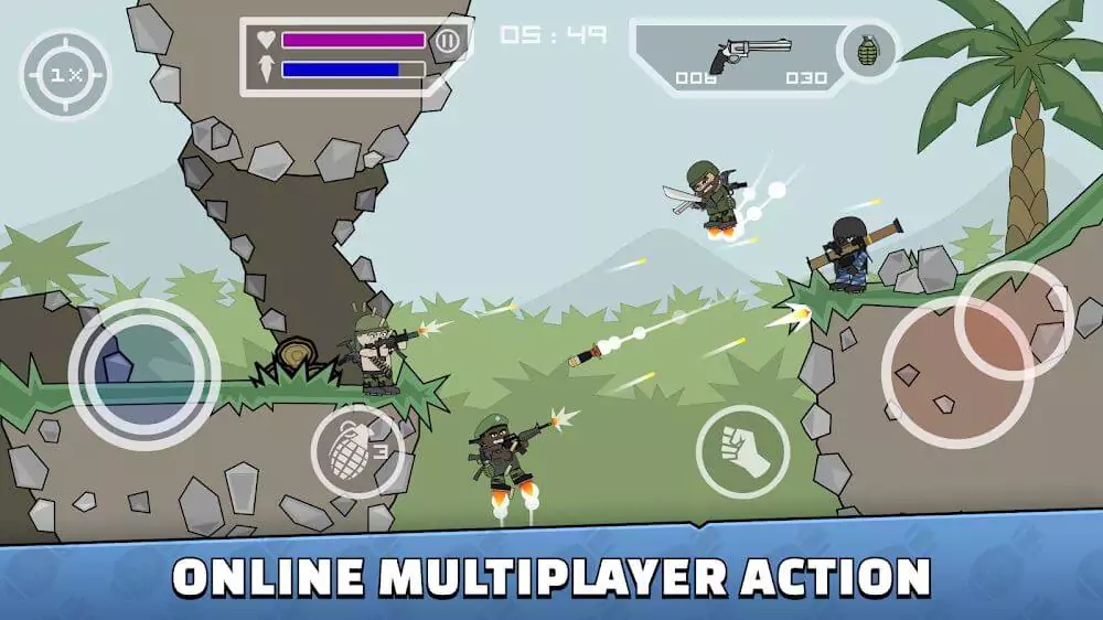 Online Multiplayer action 