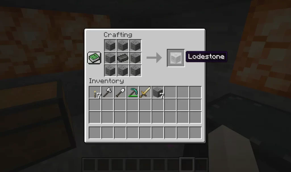 Steps to Make a Lodestone in Minecraft 
