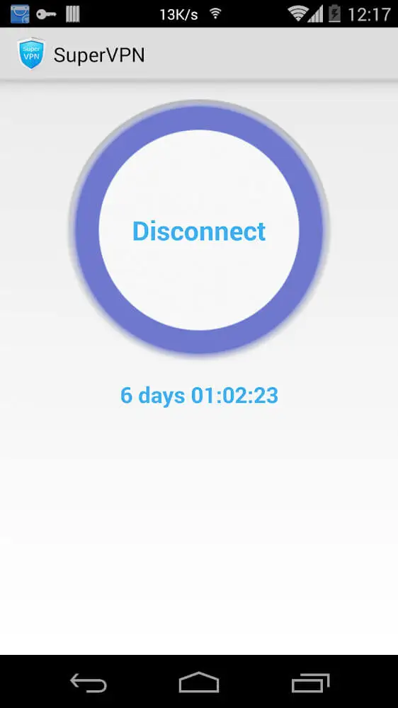 Disconnect Super VPN 